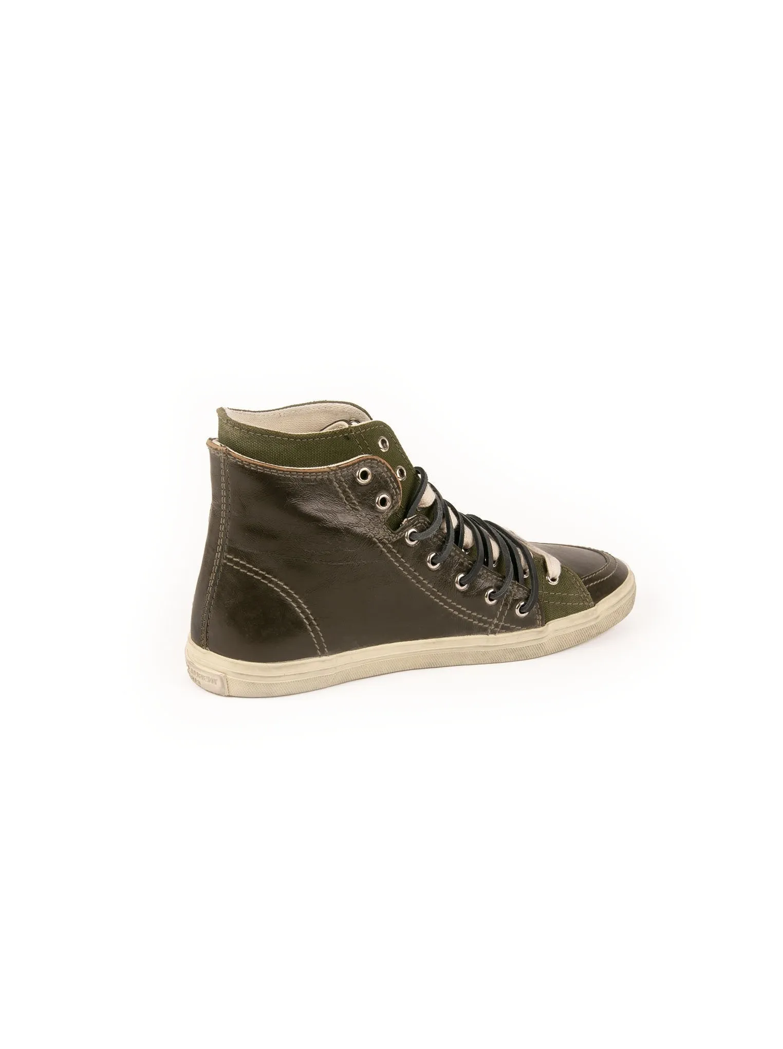 Rivington Double High-Top Sneaker - Hunter Green