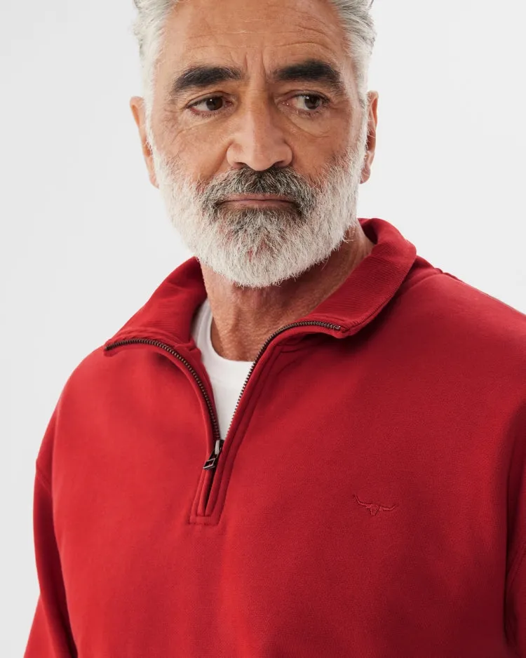 R.M. Williams Mulyungarie Fleece - Red