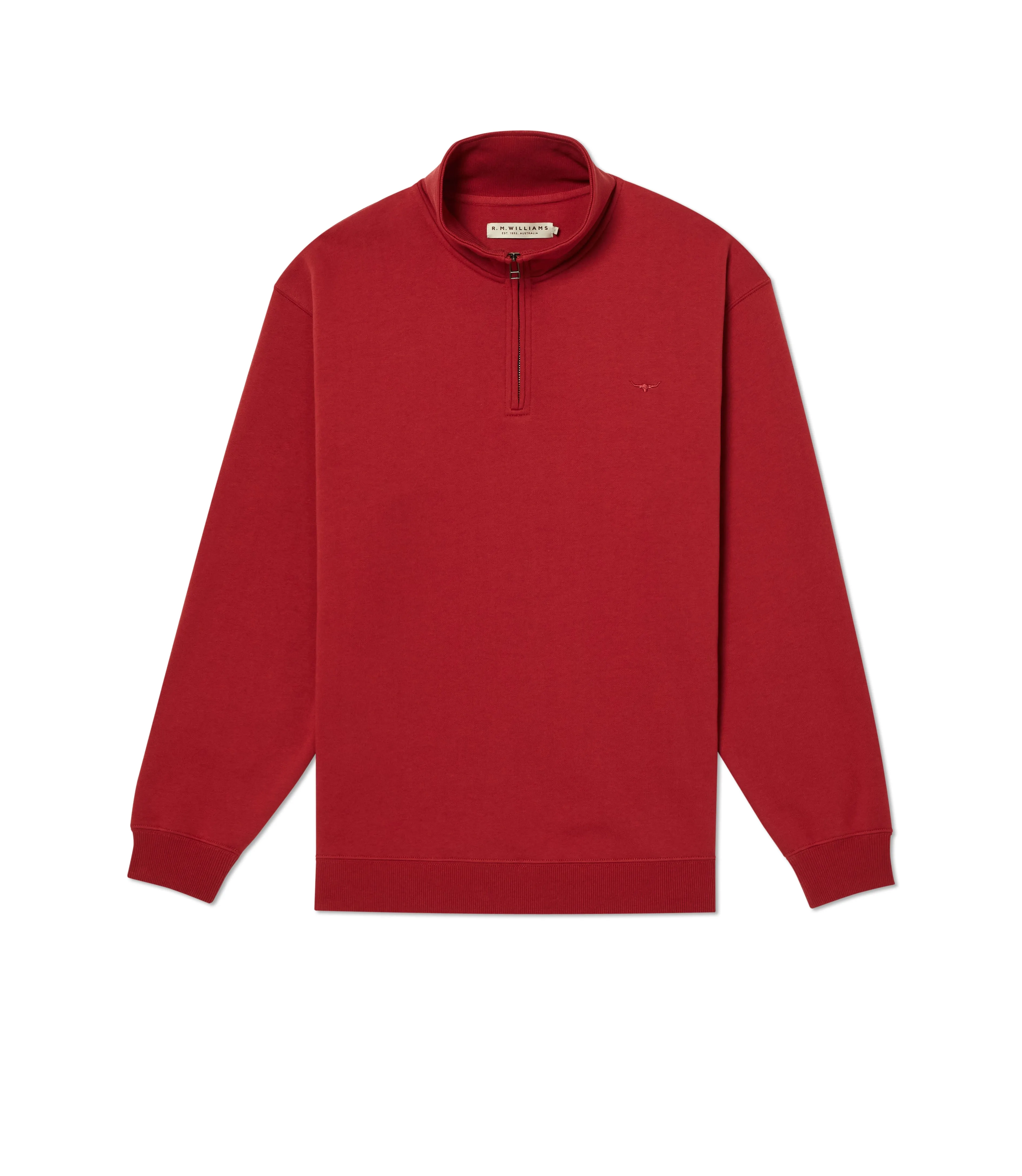 R.M. Williams Mulyungarie Fleece - Red