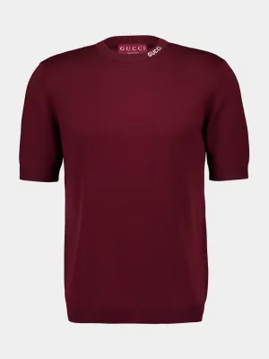 Rosso Ancora Silk Cotton T-Shirt