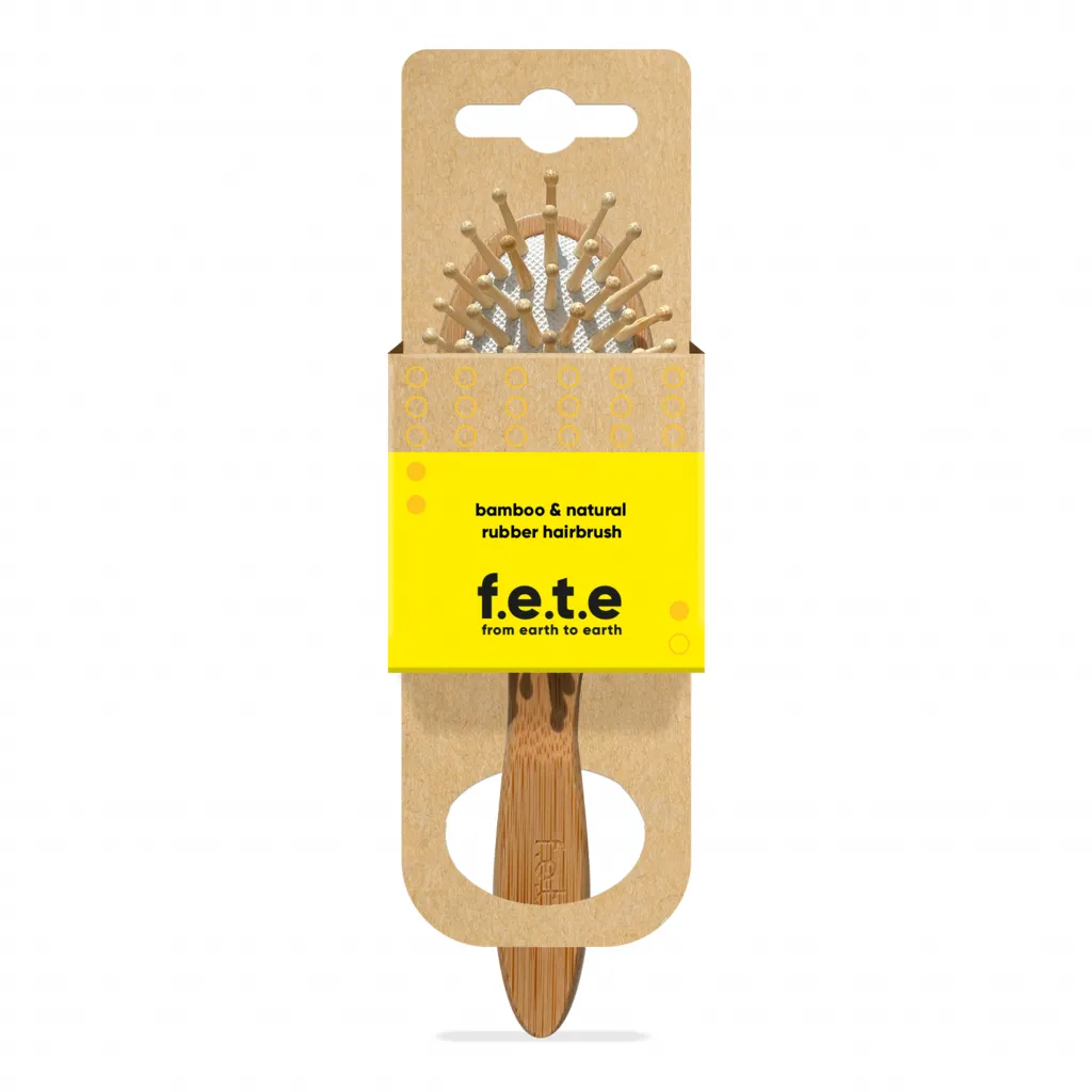 Round Small Bamboo Brush
