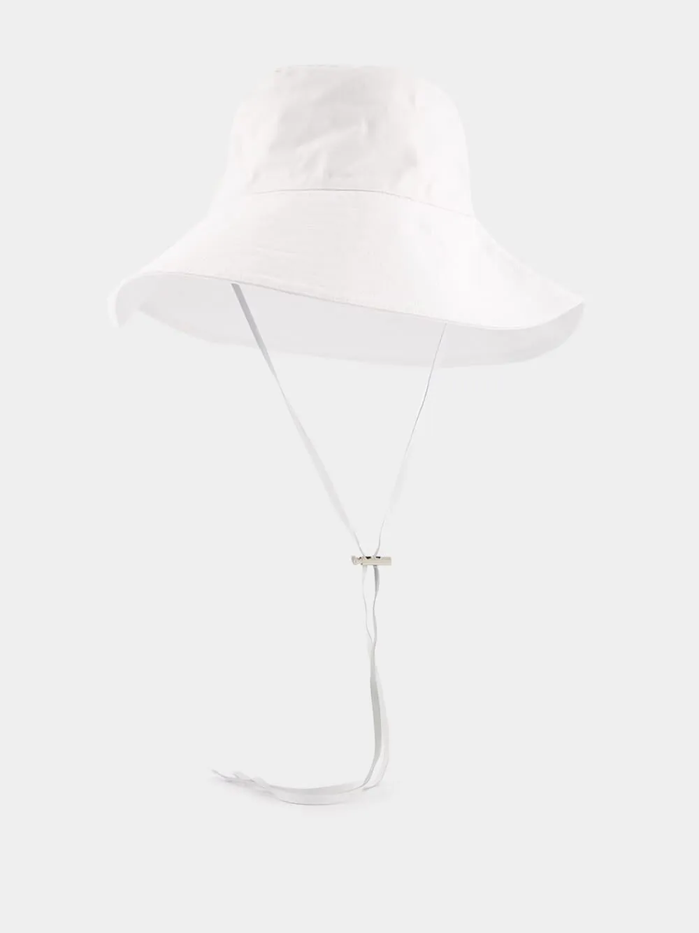Safari White Linen Hat
