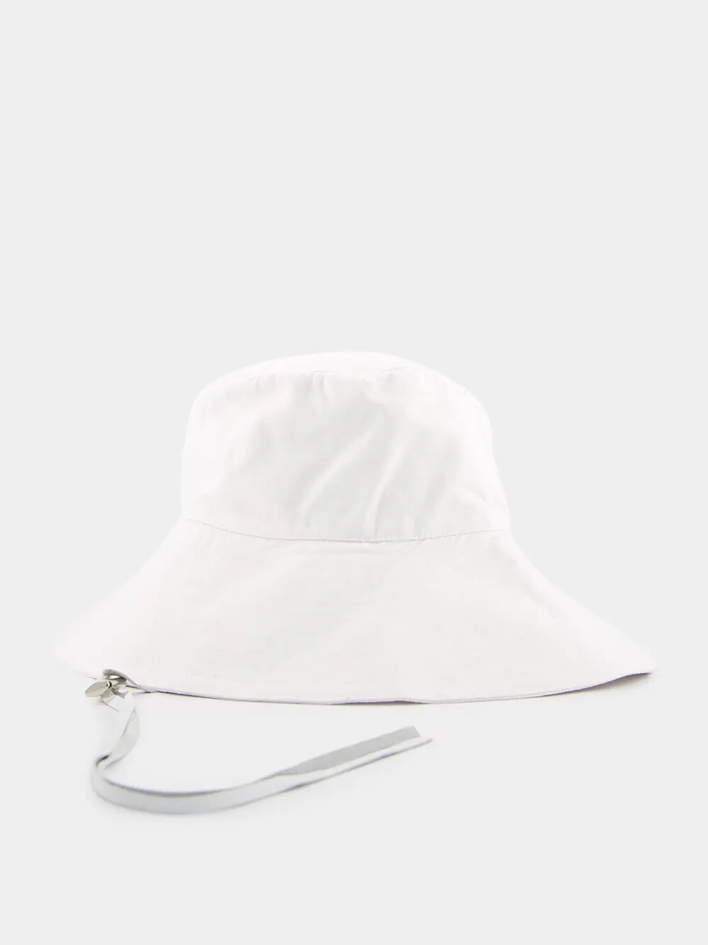 Safari White Linen Hat