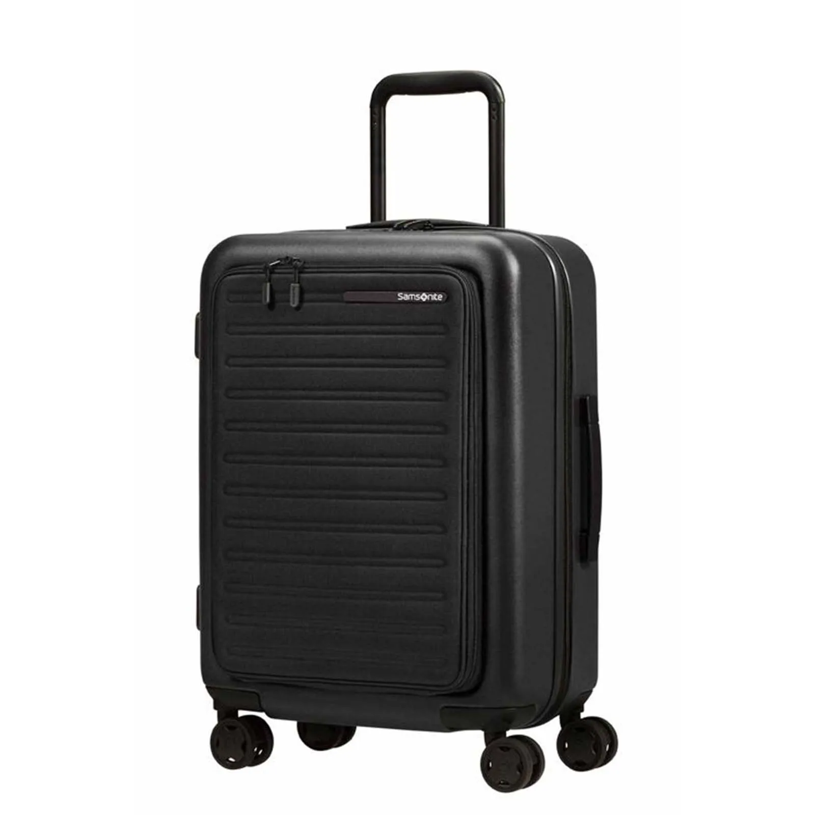Samsonite StackD 55cm Easy Access Suitcase Black