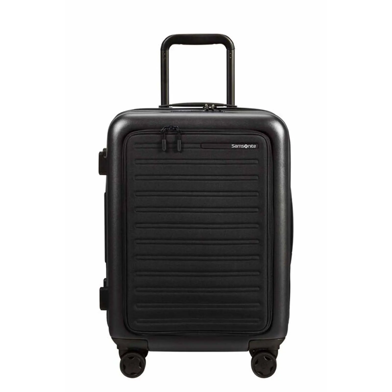 Samsonite StackD 55cm Easy Access Suitcase Black