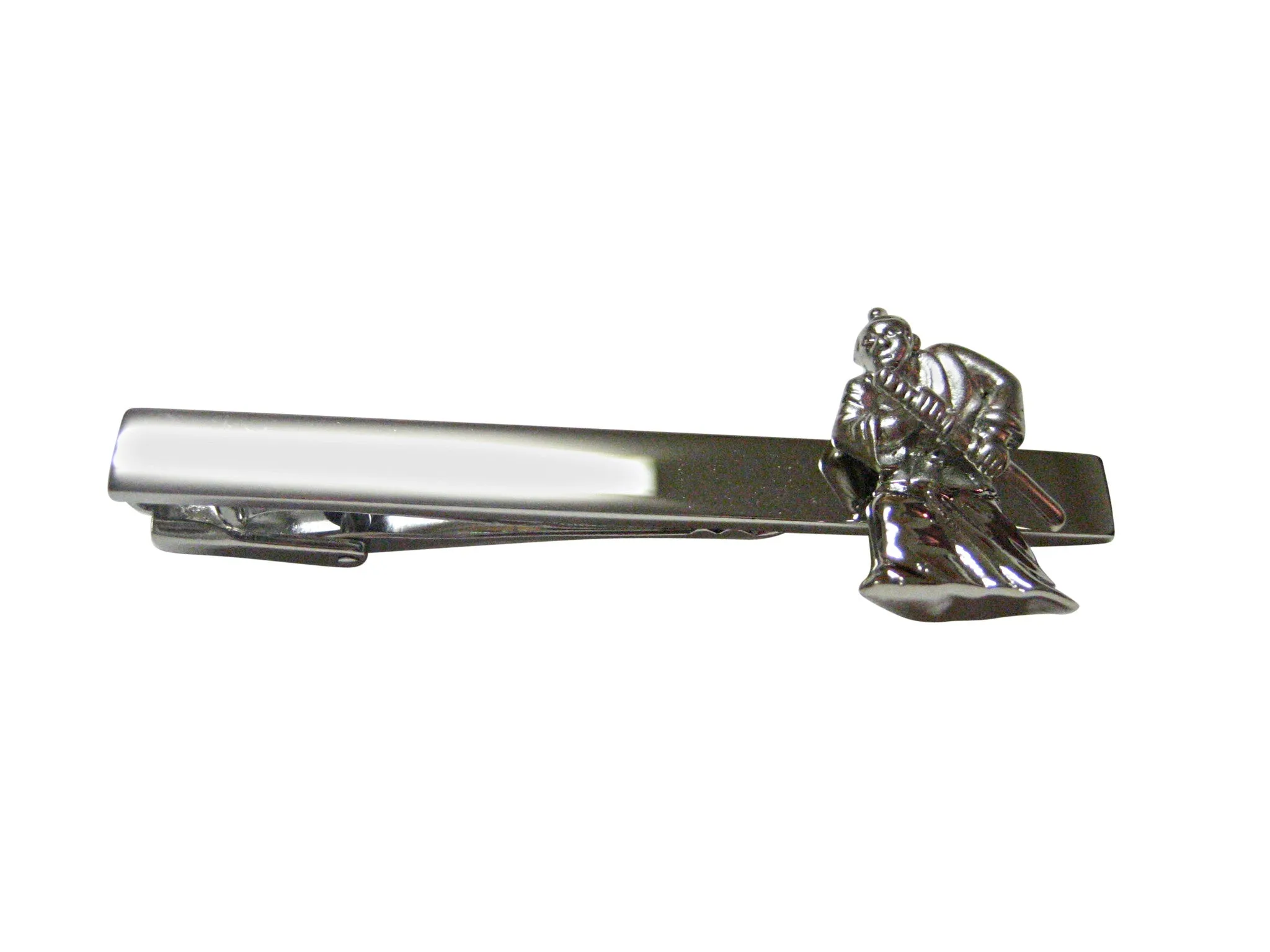 Samurai Warrior Square Tie Clip