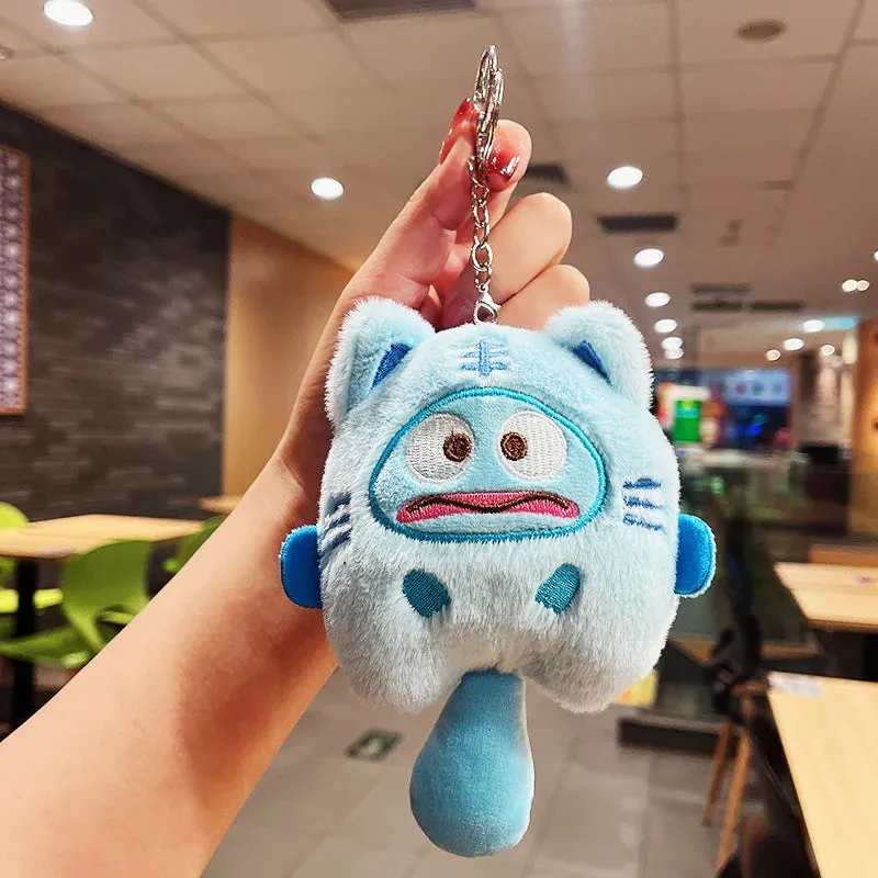 Sanrio Plush Keychain | Little Tiger with Furry Tail Series