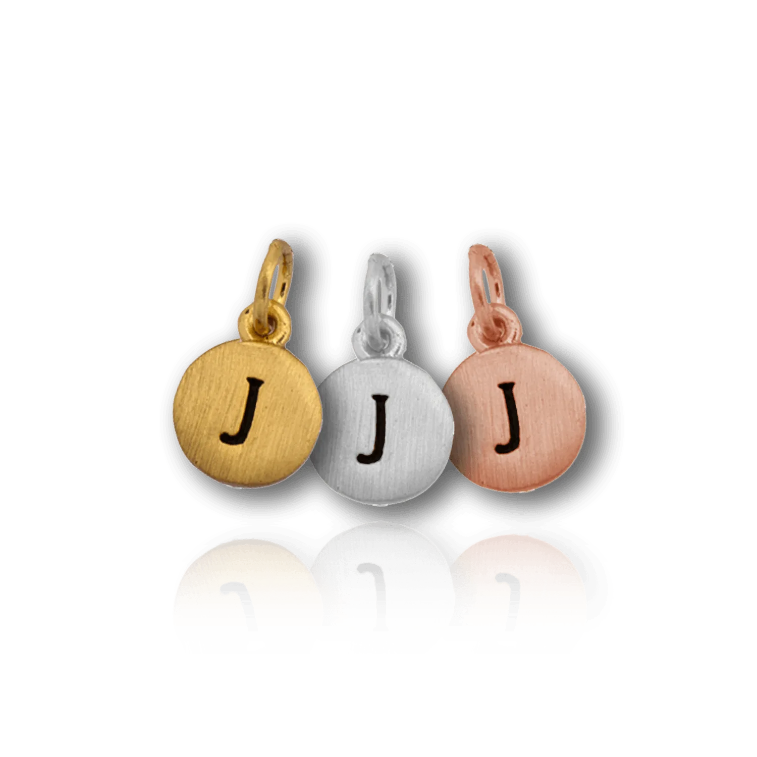 Scripted Initial On Satin Finish