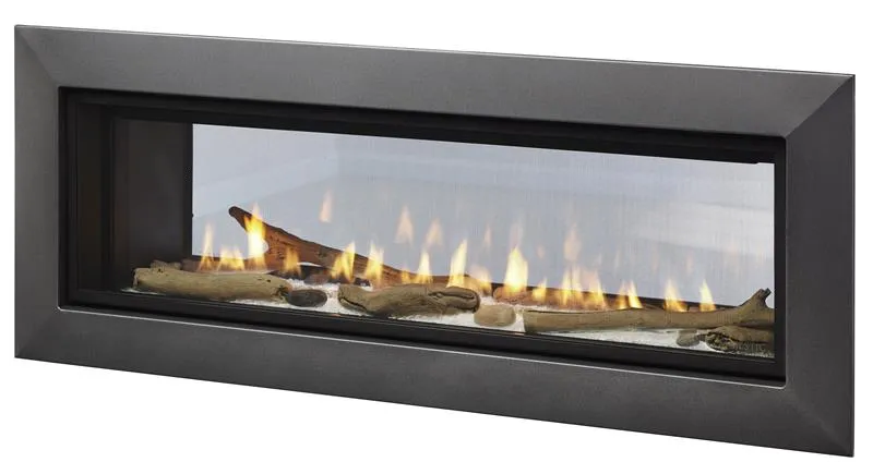 See Through 36" Direct Vent Fireplace Echelon II by Majestic ECHEL36STIN-C