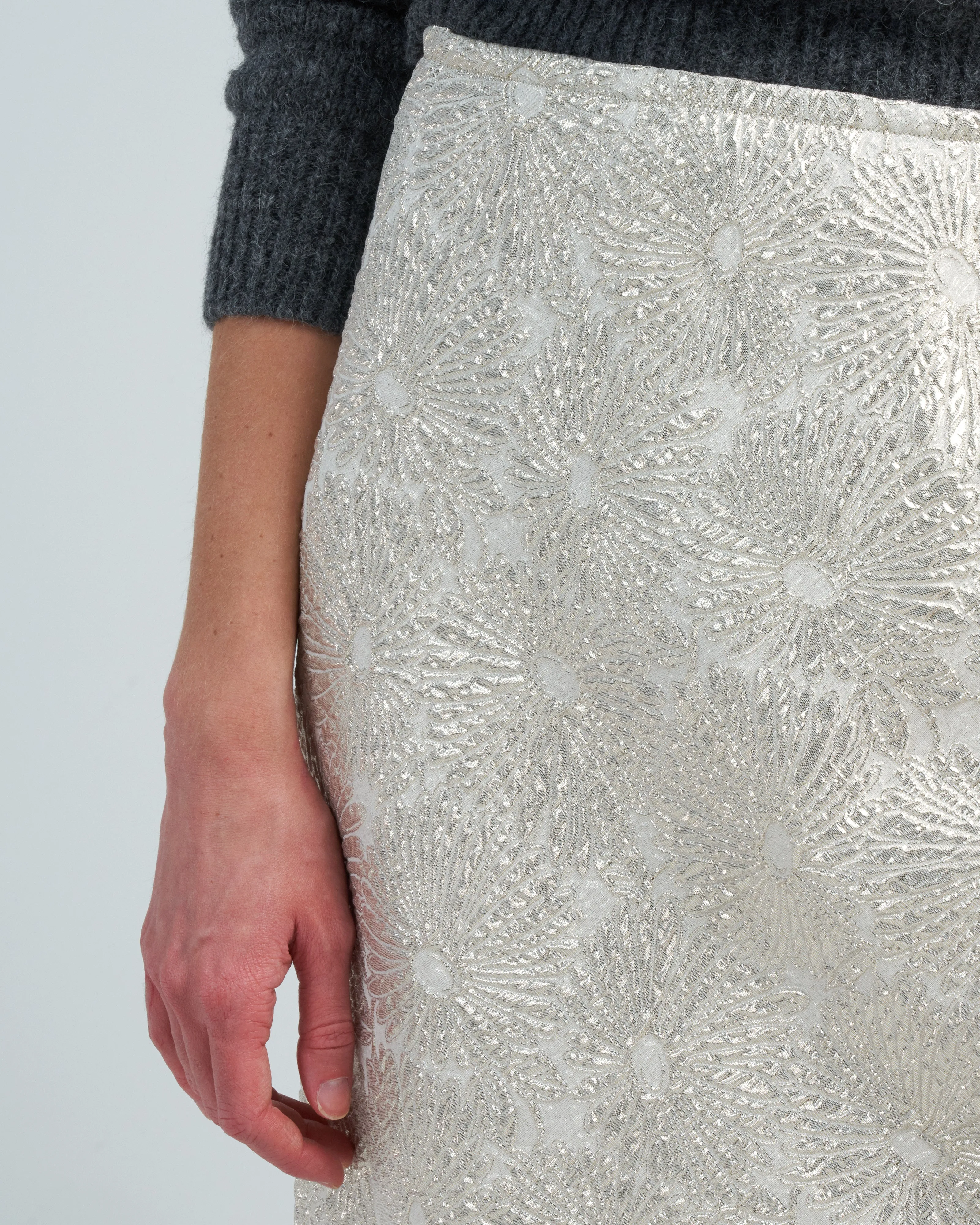 separ skirt - silver
