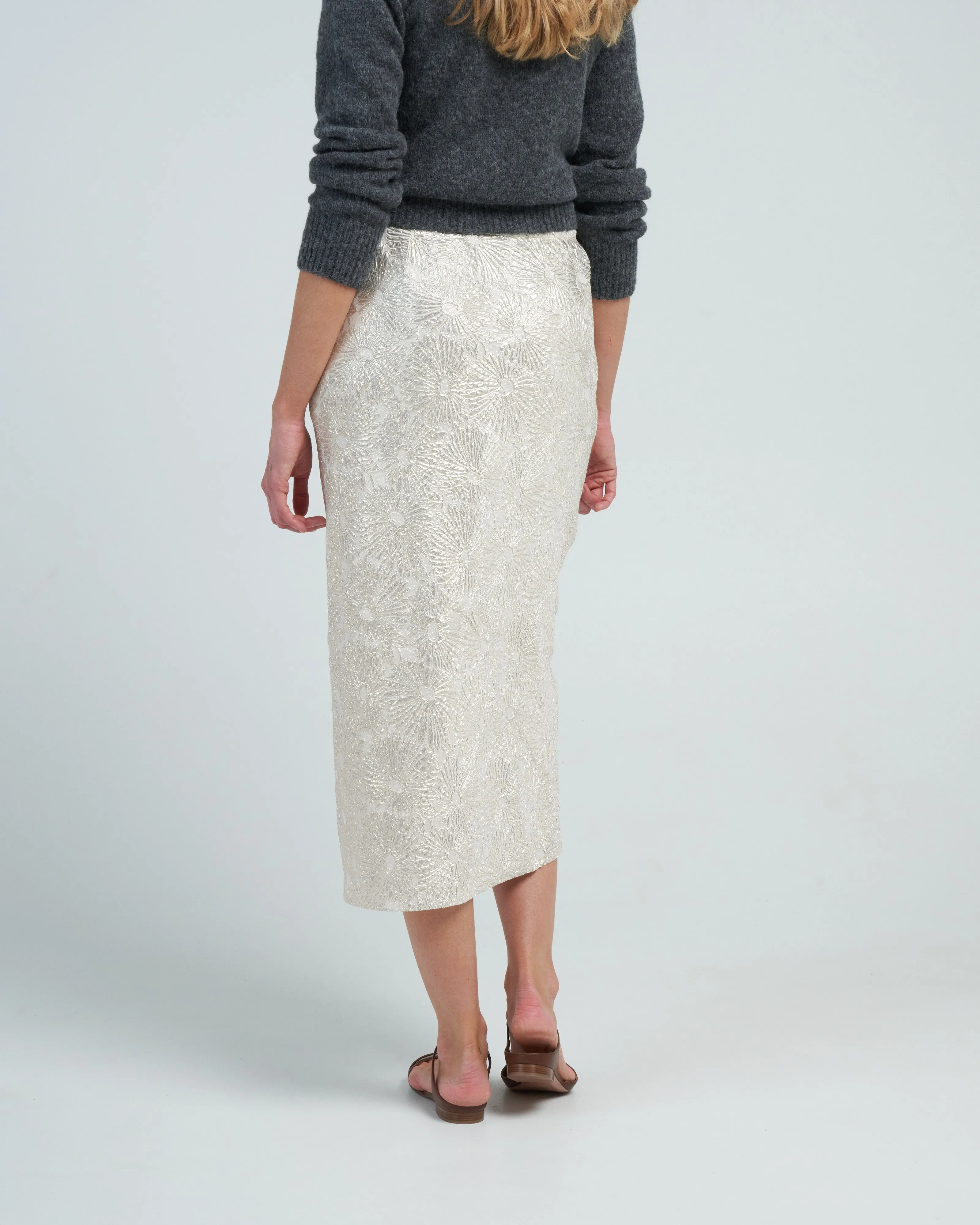 separ skirt - silver