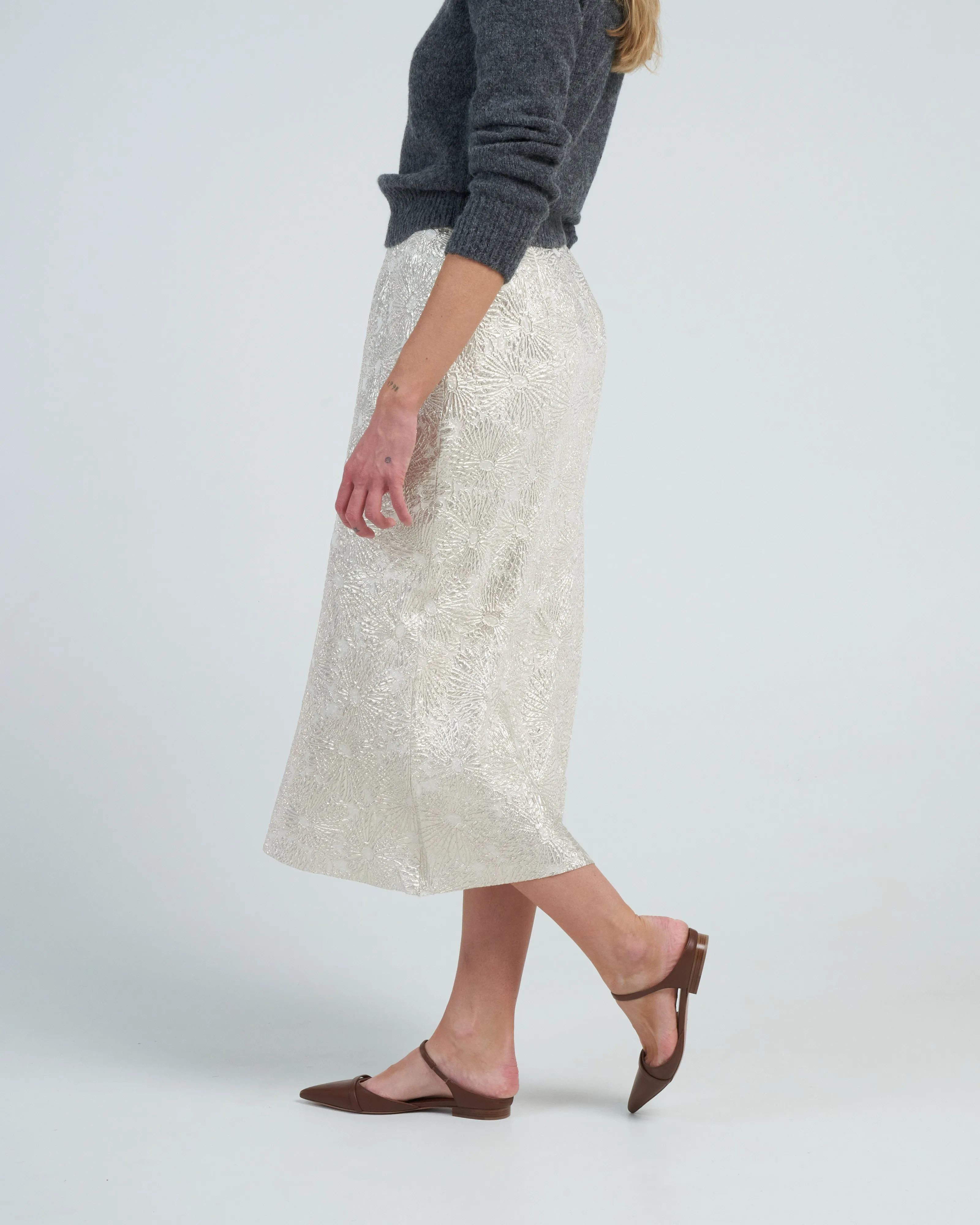 separ skirt - silver