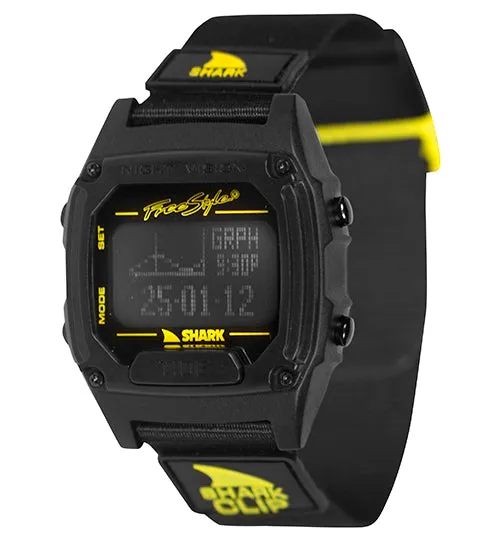 Shark Classic - Strap Kit - Clip - BLACK/YELLOW