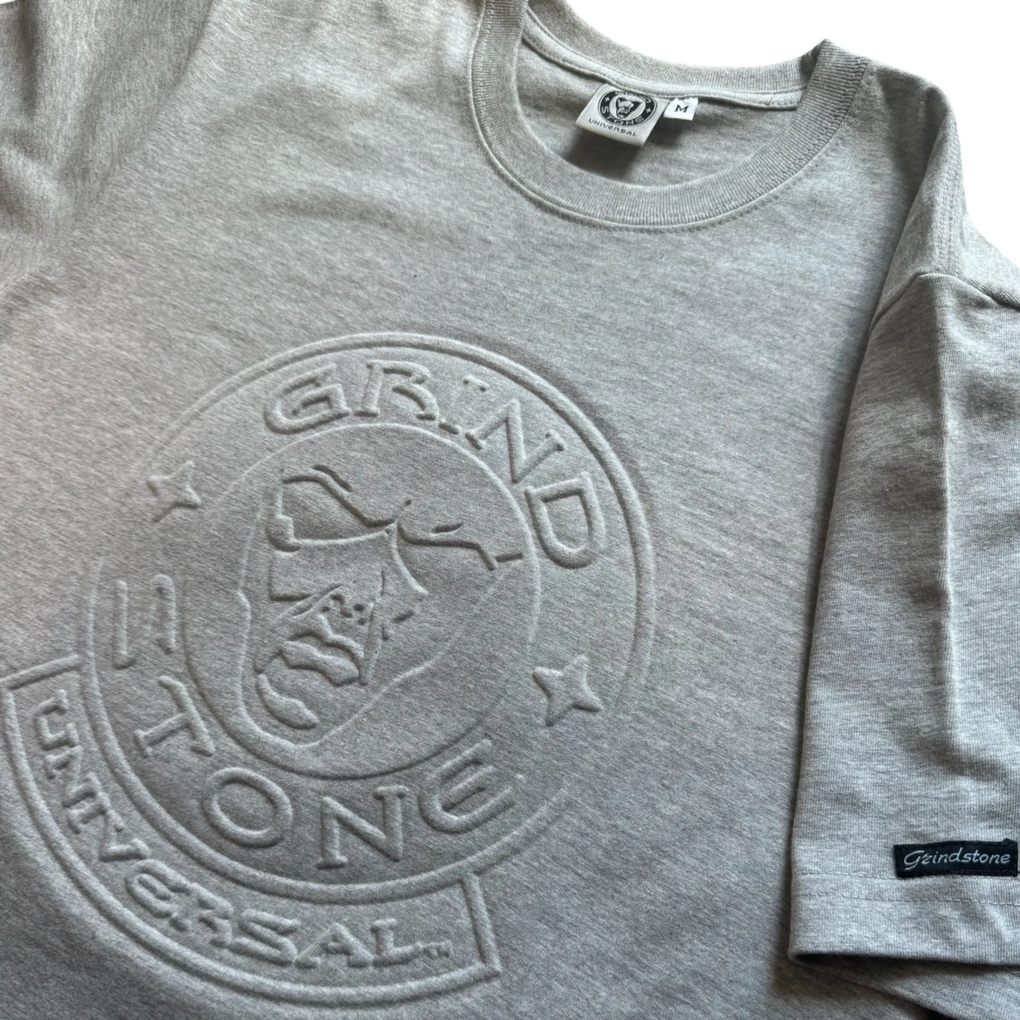 Short sleeve embossed t-shirt