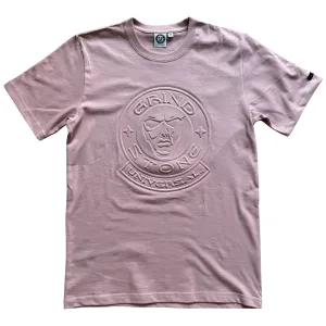 Short sleeve embossed t-shirt