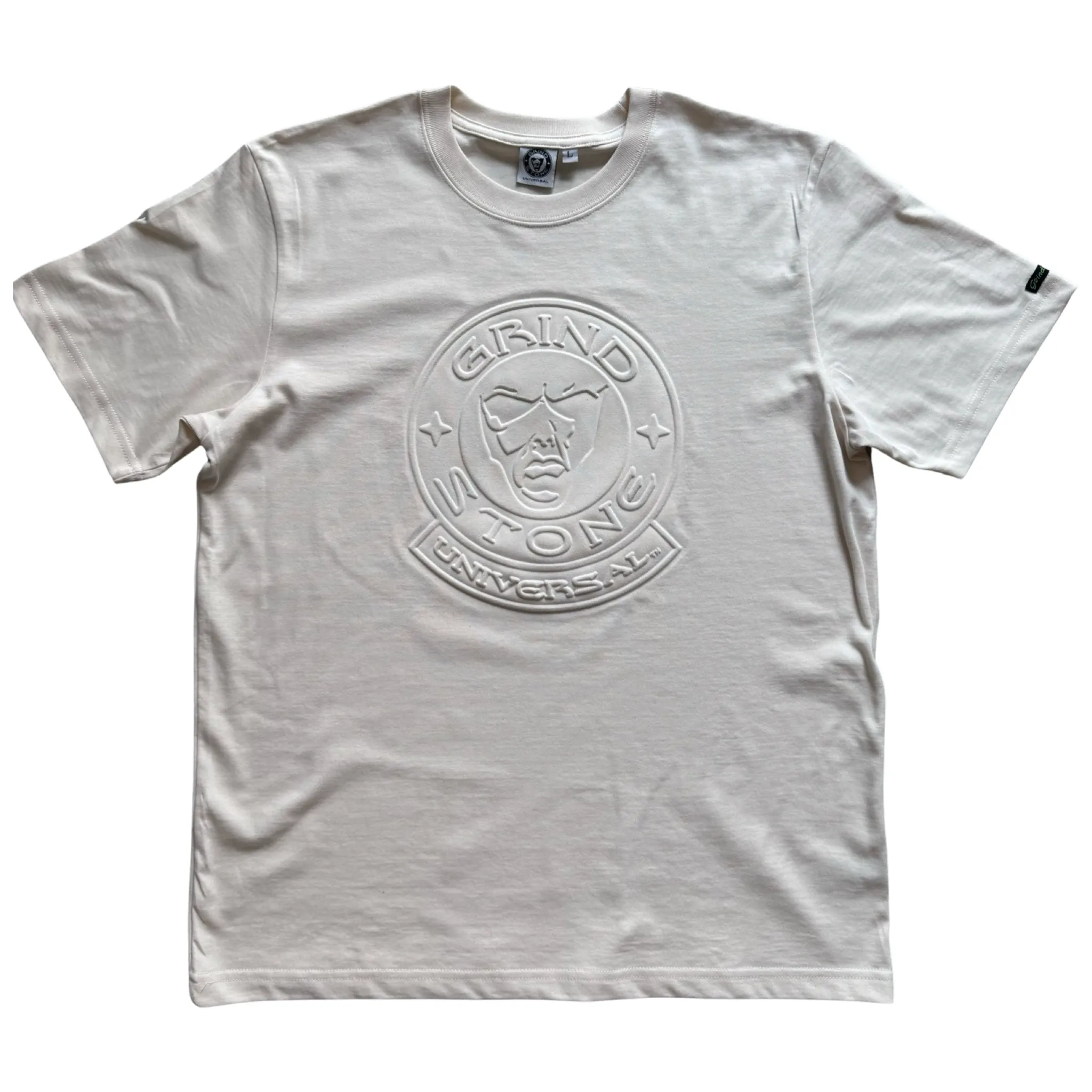 Short sleeve embossed t-shirt