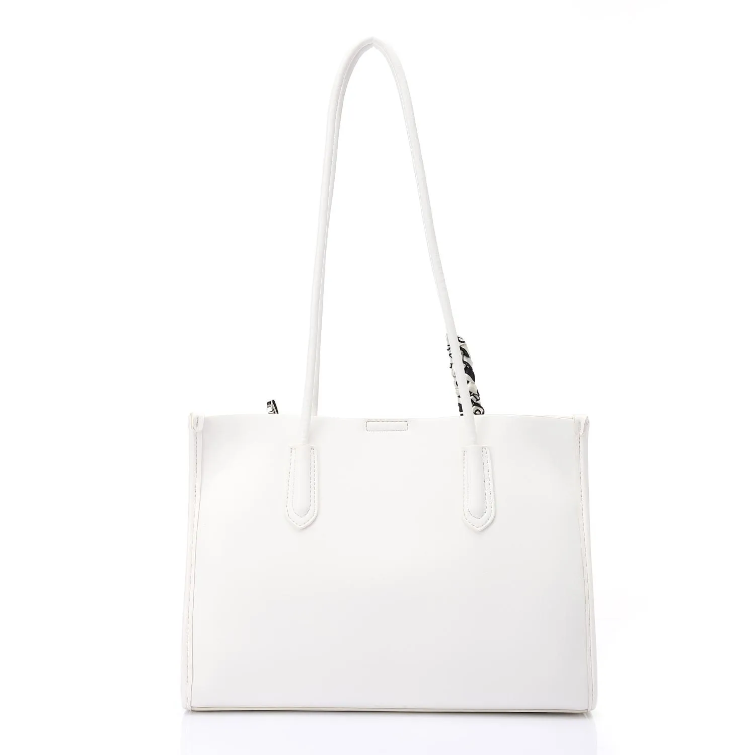 Shoulder Bag With Scarf Detail - Mr Joe