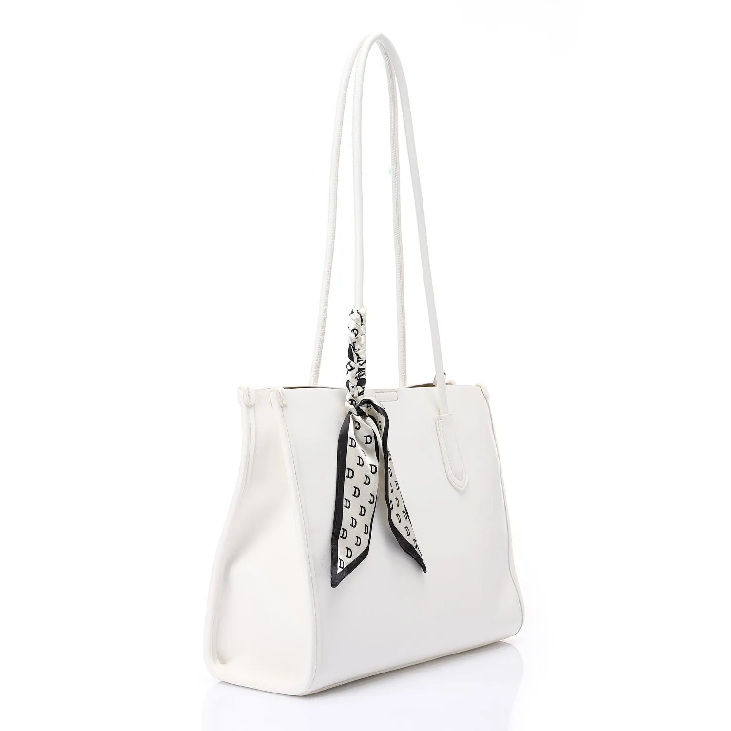 Shoulder Bag With Scarf Detail - Mr Joe