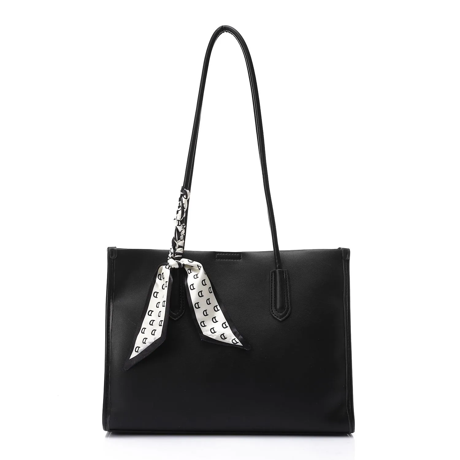 Shoulder Bag With Scarf Detail - Mr Joe
