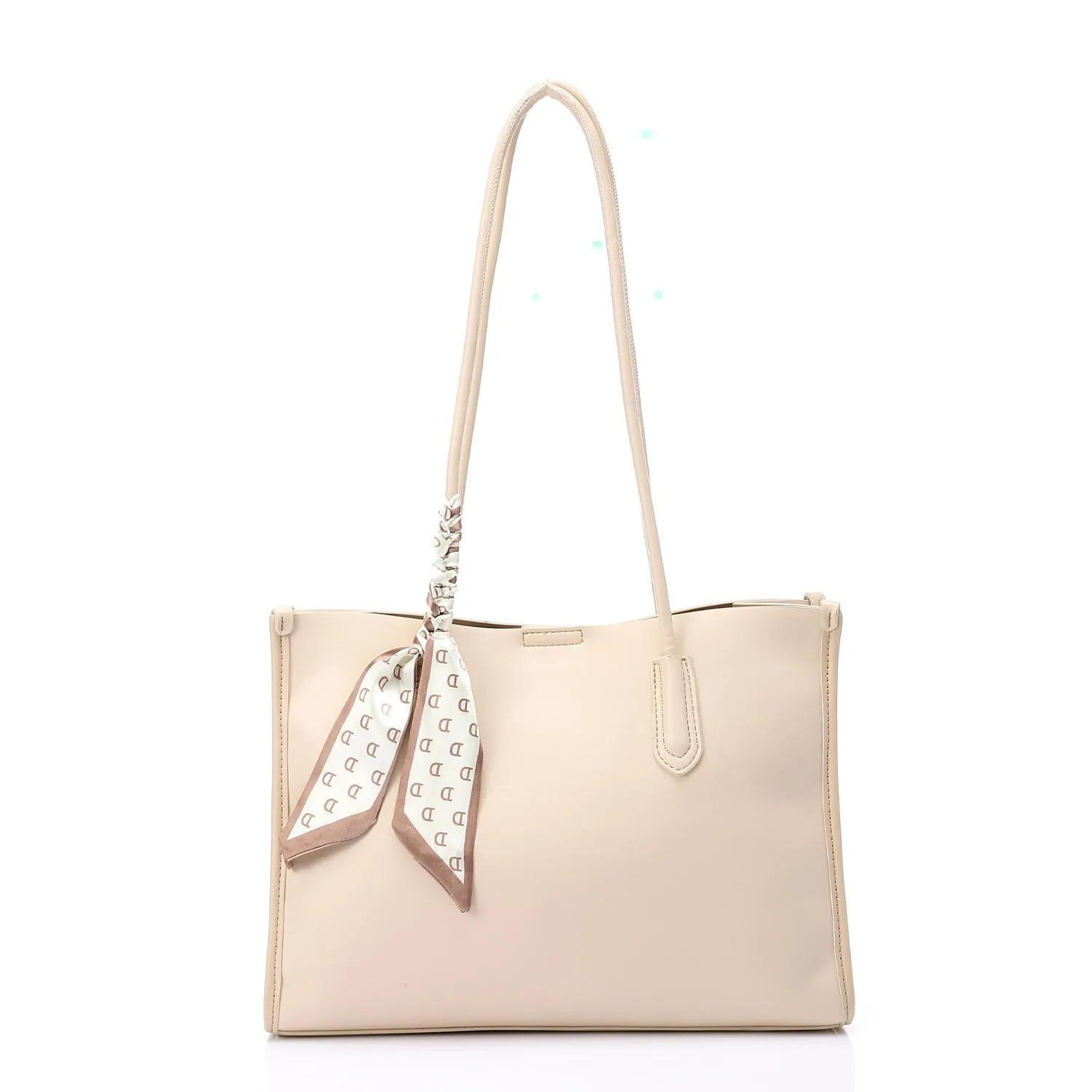 Shoulder Bag With Scarf Detail - Mr Joe