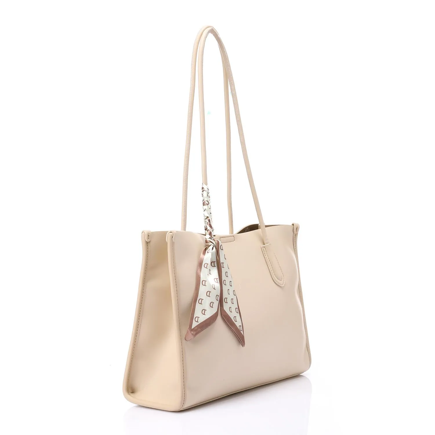 Shoulder Bag With Scarf Detail - Mr Joe