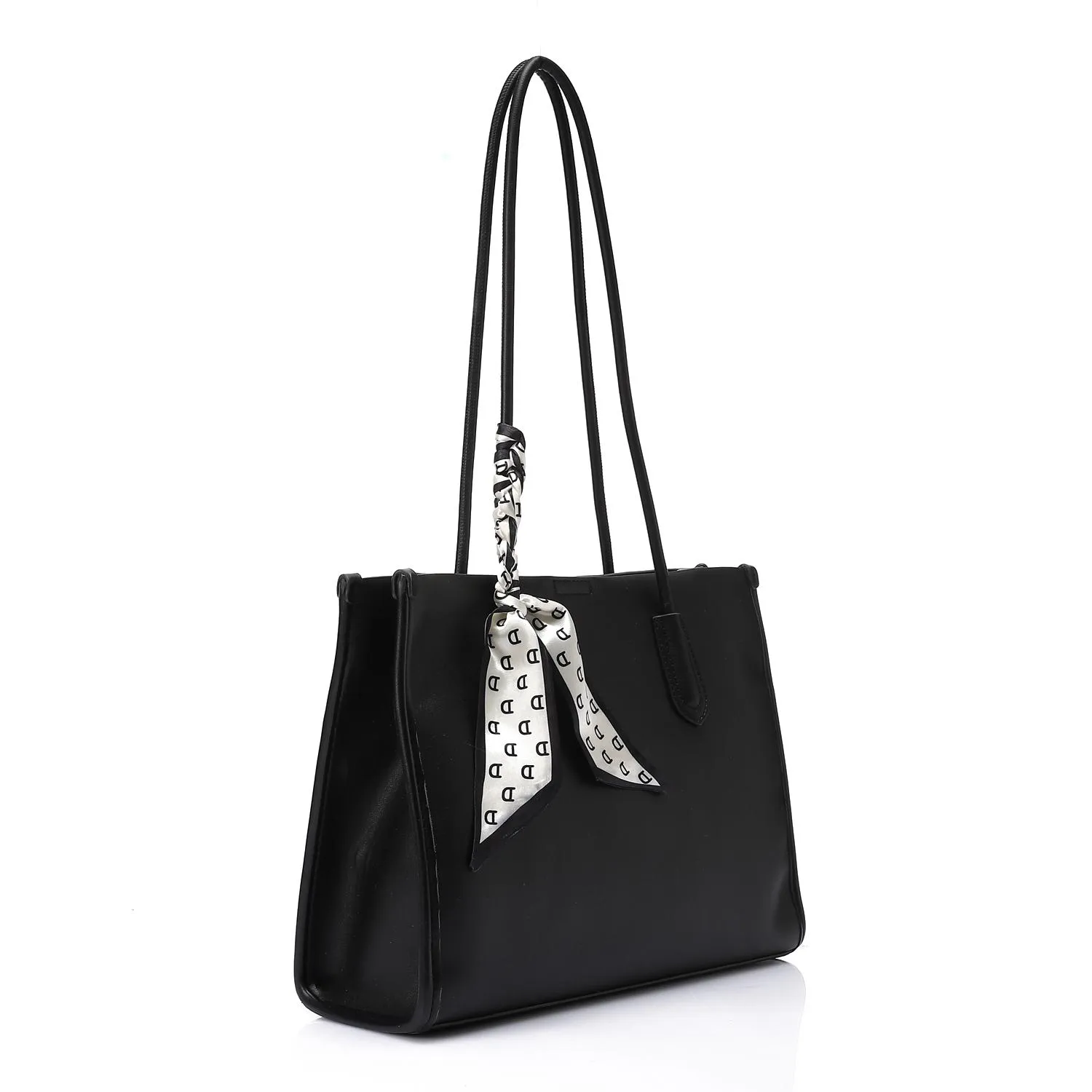 Shoulder Bag With Scarf Detail - Mr Joe