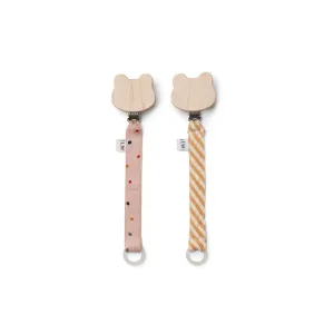 Sia Pacifier Strap 2 Pack - Confetti mix