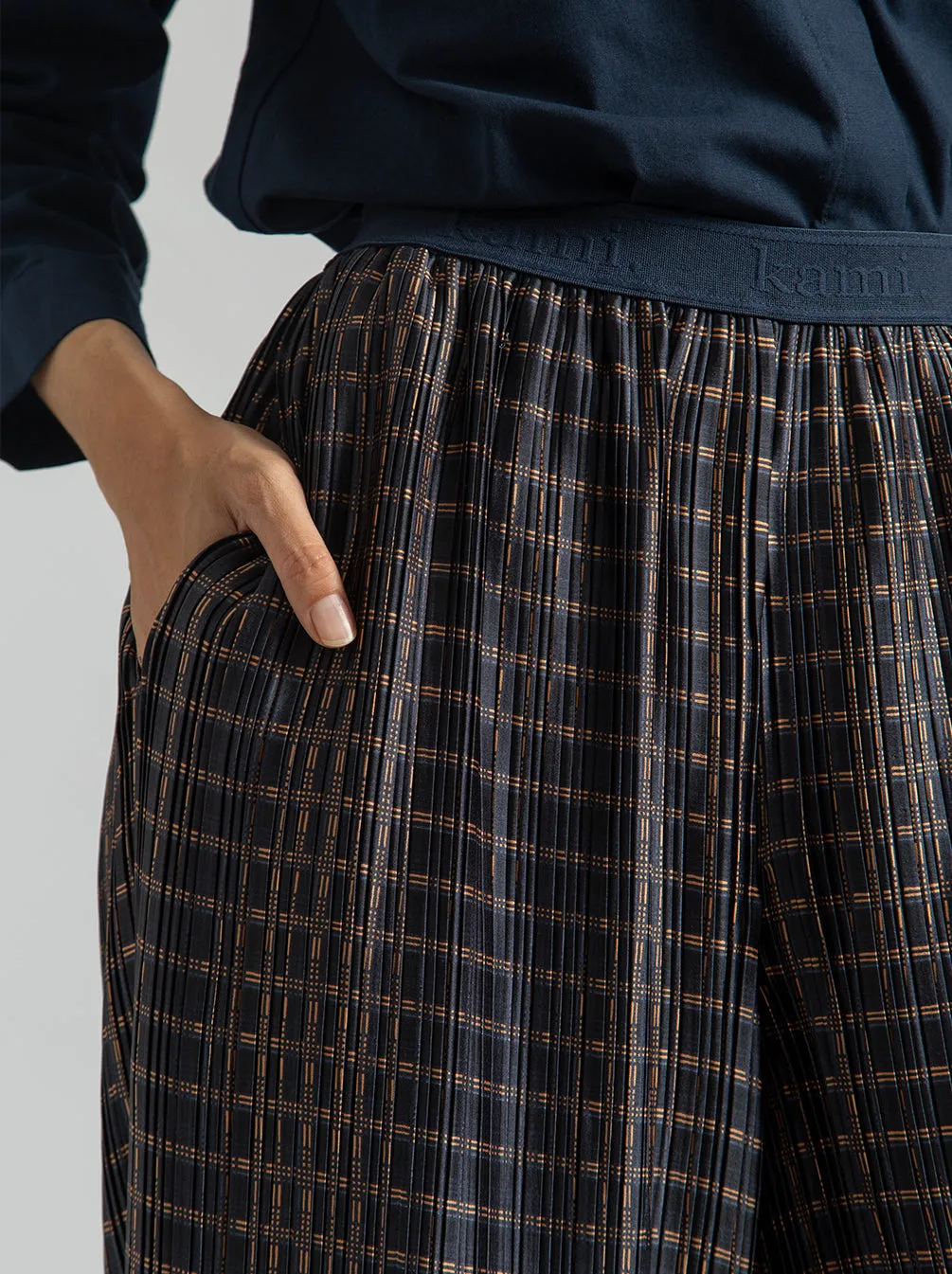 SIENNA PANTS GLOSSY OXFORD