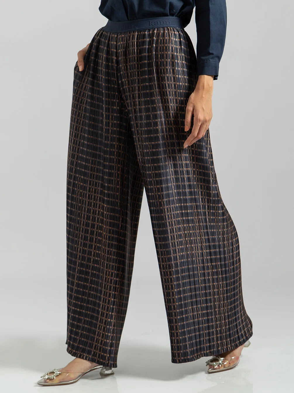 SIENNA PANTS GLOSSY OXFORD