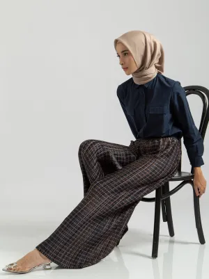 SIENNA PANTS GLOSSY OXFORD