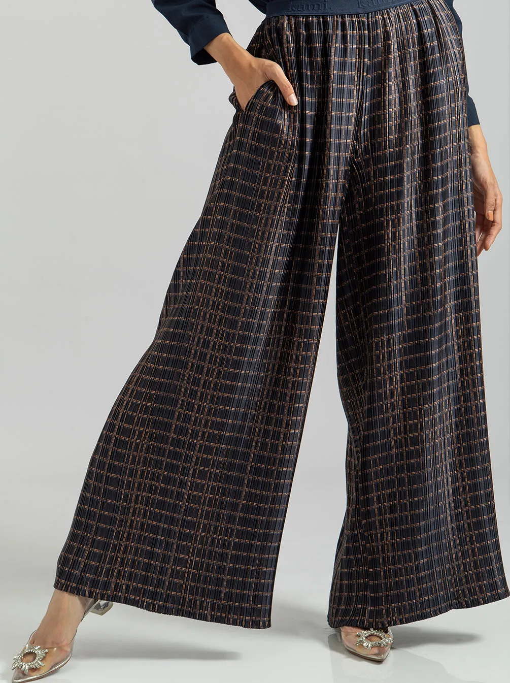 SIENNA PANTS GLOSSY OXFORD