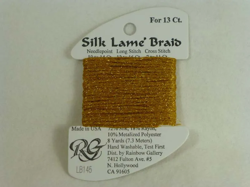 Silk Lame Braid LB145 Fool's Gold