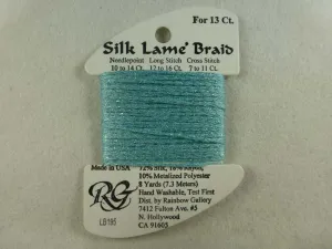 Silk Lame Braid LB195 Marine Blue