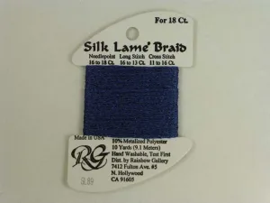 Silk Lame Braid SL89 Blue Jeans