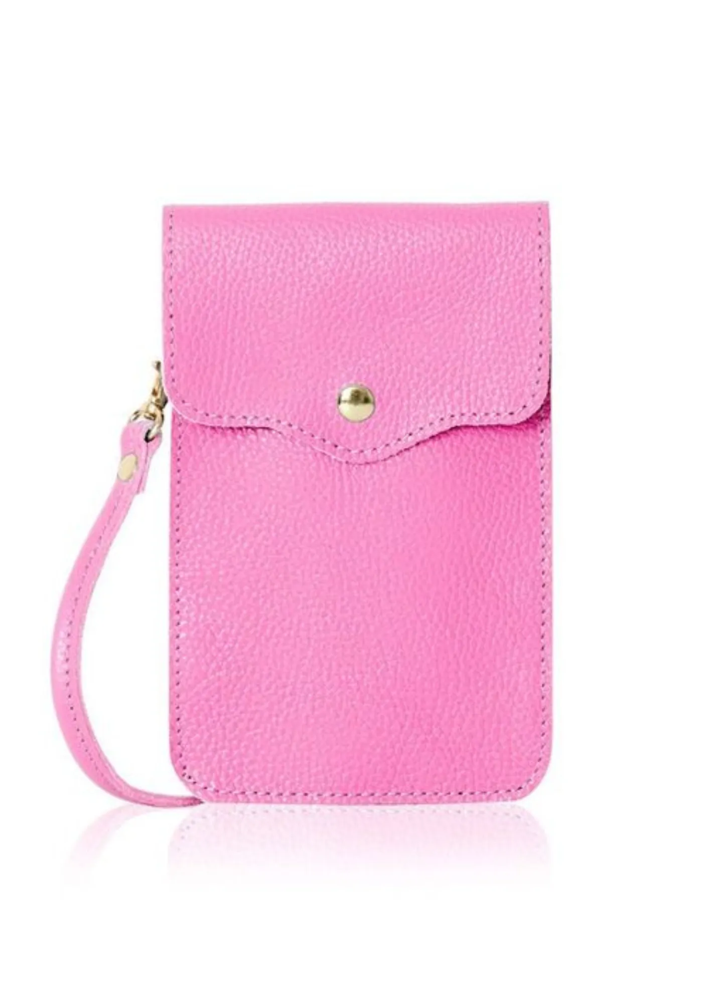 Silver Cross Body Phone Bag