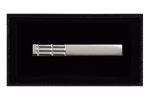 Silver Six Keys Tie Clip