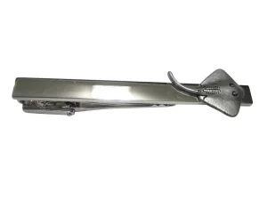 Silver Toned Cute Sting Ray Tie Clip