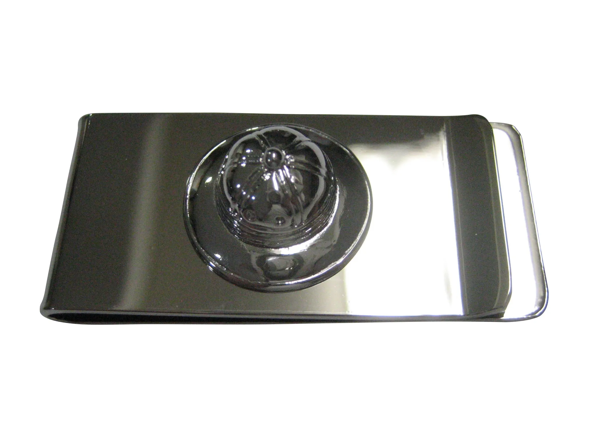 Silver Toned Explorers Hat Money Clip