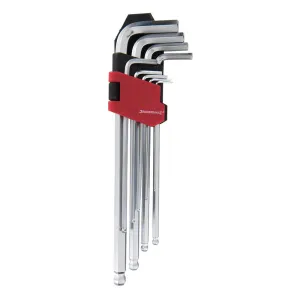 Silverline Expert Hex Key Ball End Set 9pce 1.5 - 10mm 675323