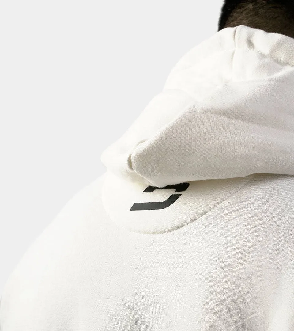 SKETCH HOODIE - WHITE