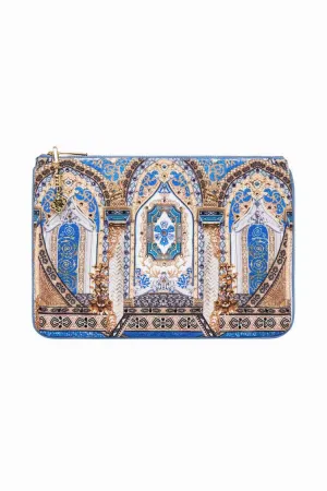 Small Canvas Clutch in Make Me Your Mosaic