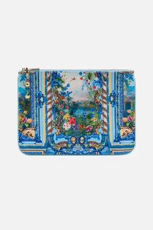 Small Canvas Clutch in Wall To Wall Wonders