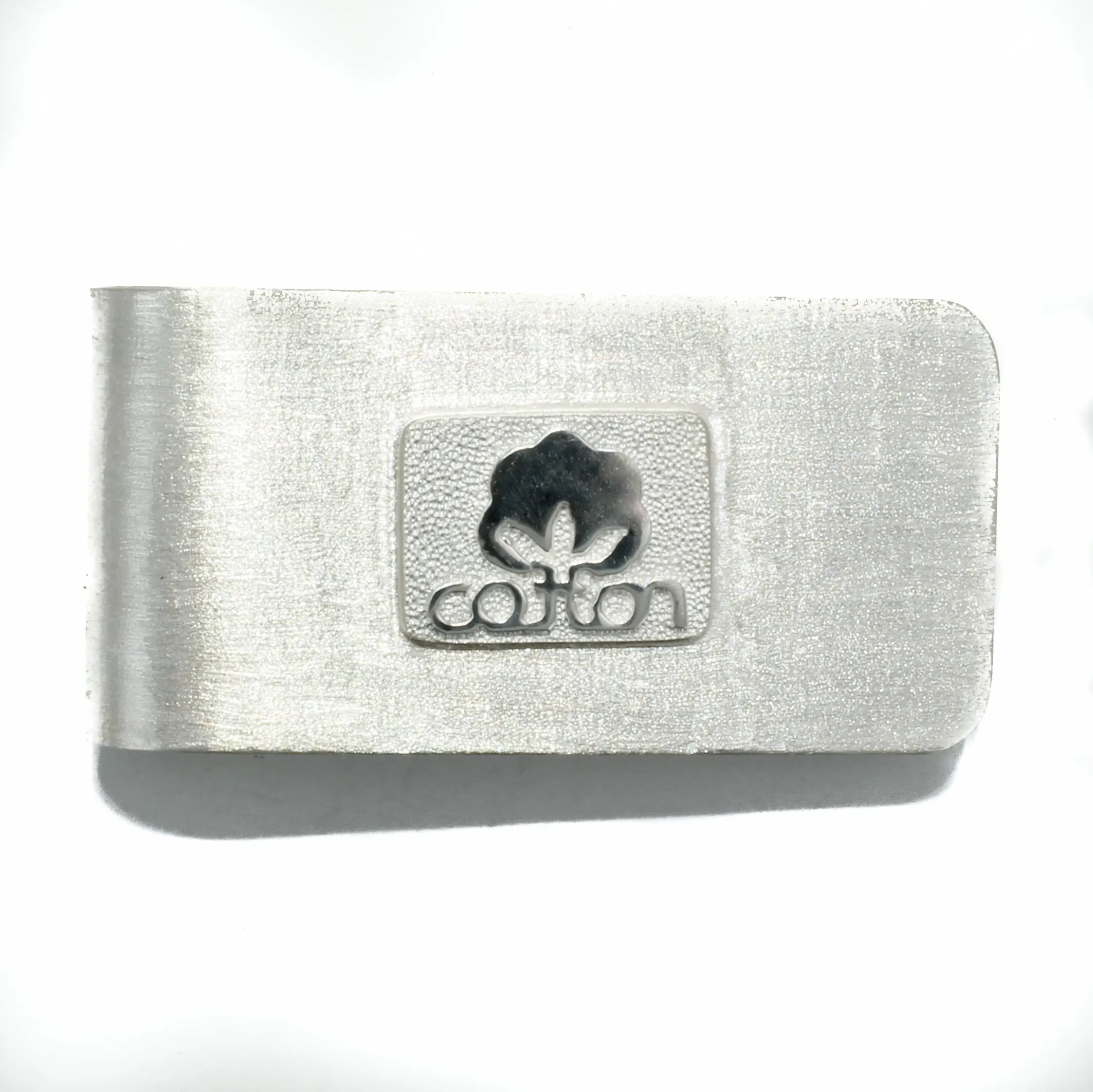 Solid 925 Sterling Silver Cotton Inc Money Clip
