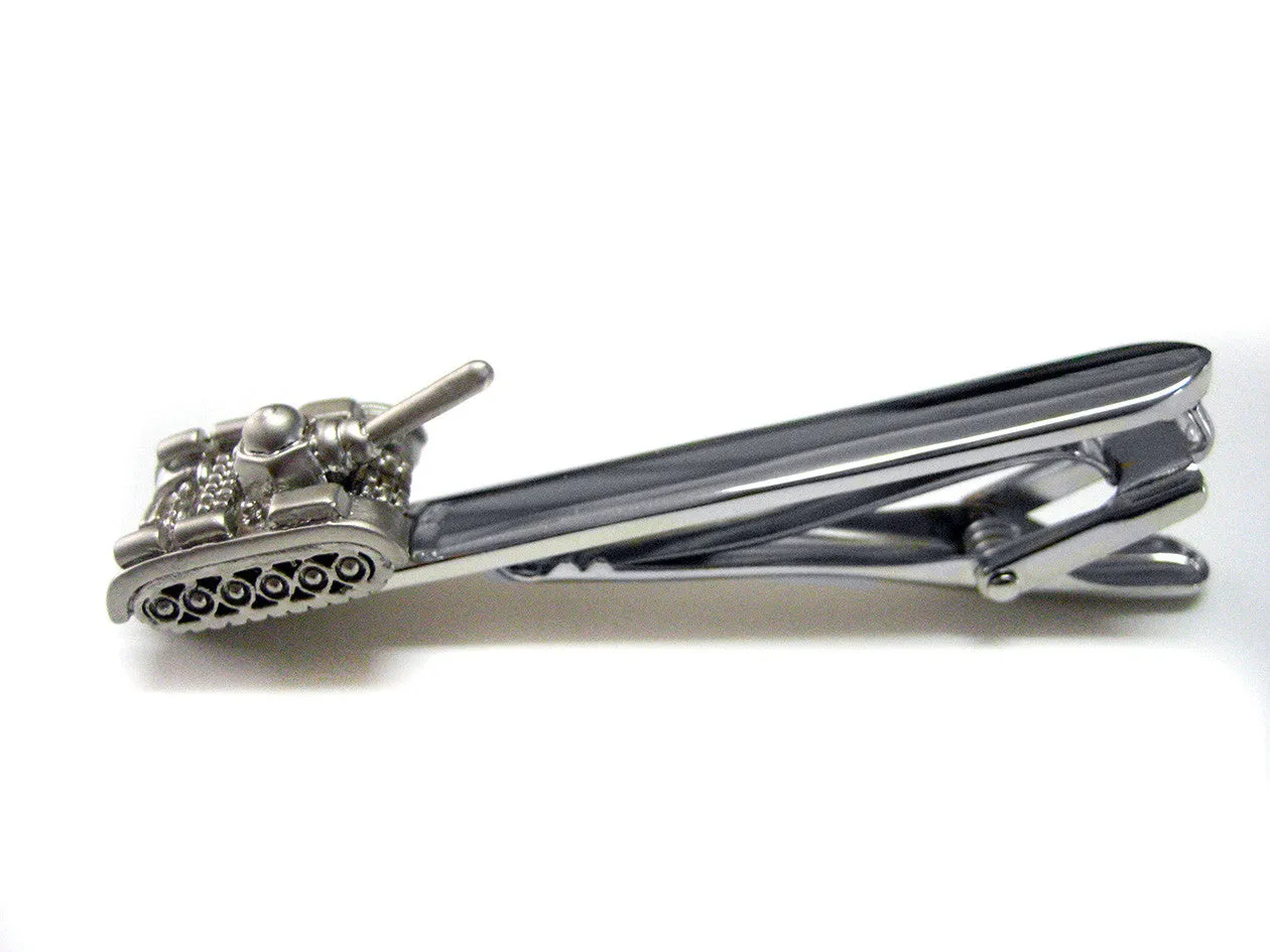 Solid Metal Tank Tie Clips