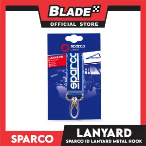 Sparco ID Lace Car Accessory Lanyard Neck Strap OPC20200000 (Blue)