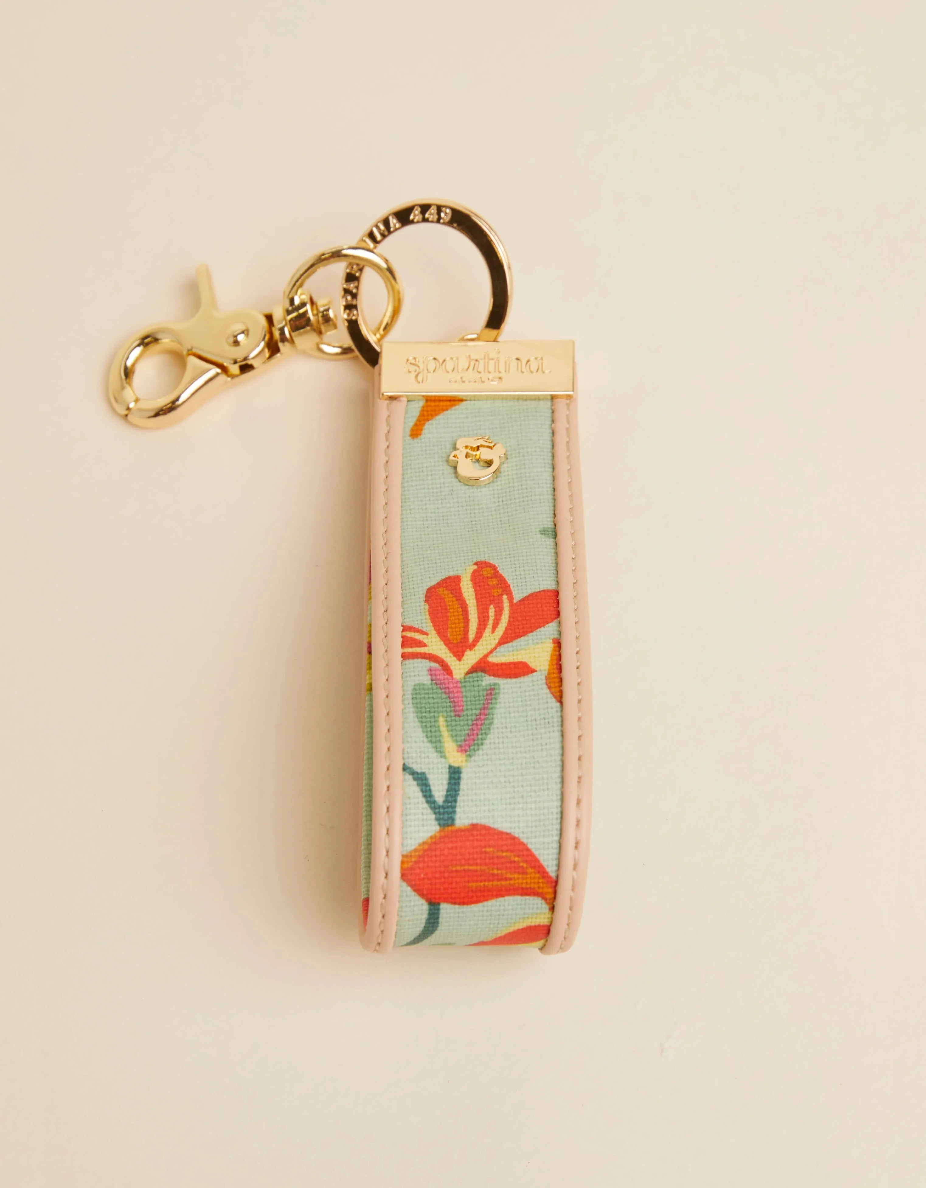 Spartina 449 Grab-N-Go Keychain Richmond Hill Sea Foam