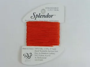 Splendor S1127 Medium Orange Red
