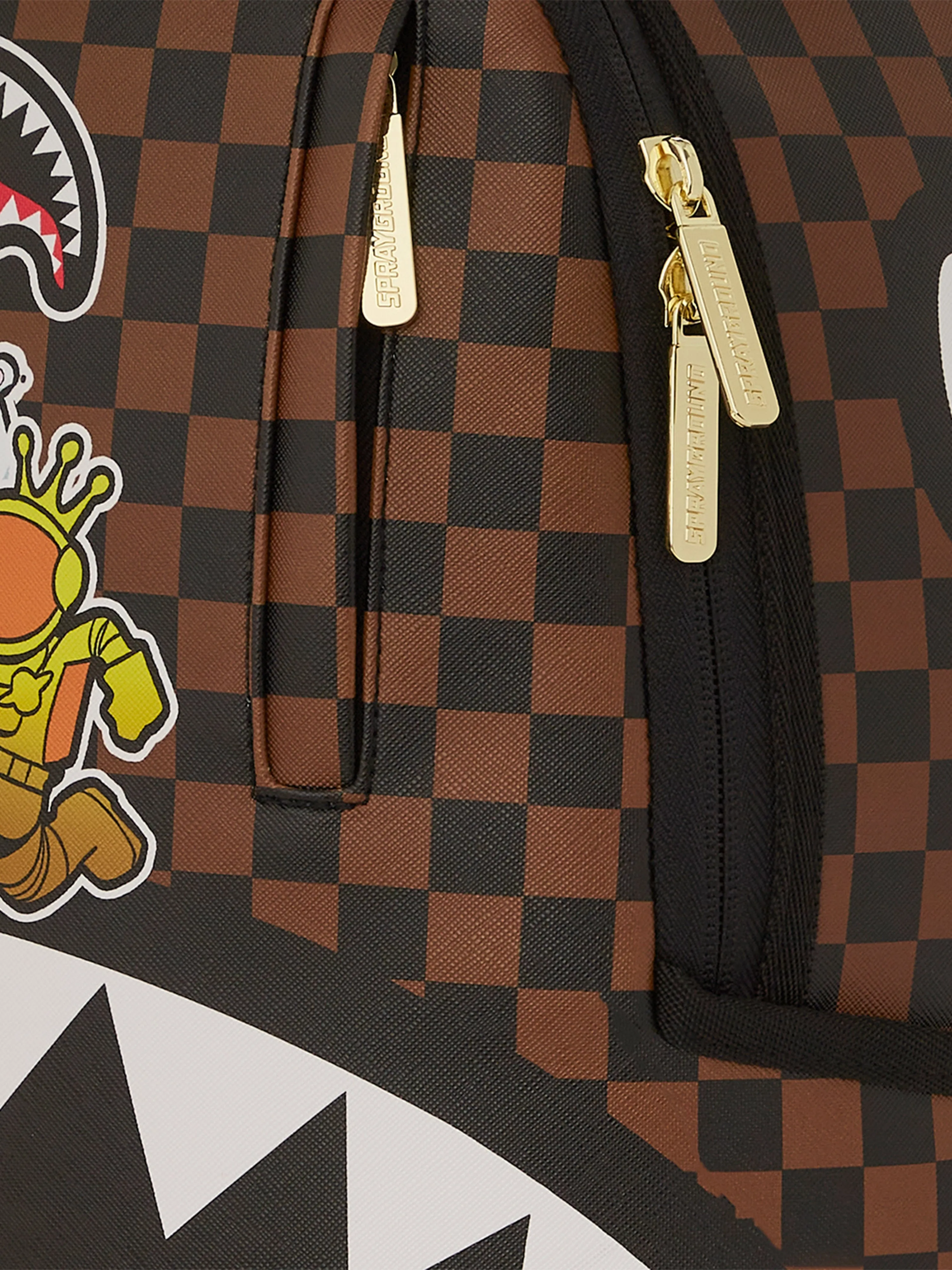 Sprayground Kids Sticker Bomb Backpack in Multicolour (46cm)