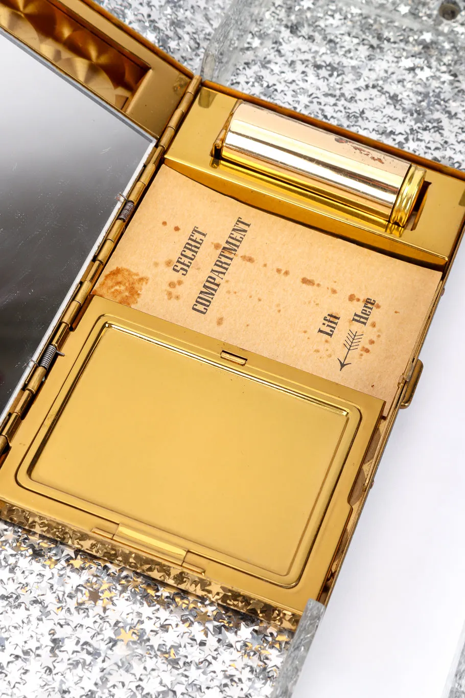Star Confetti Makeup Box Bag