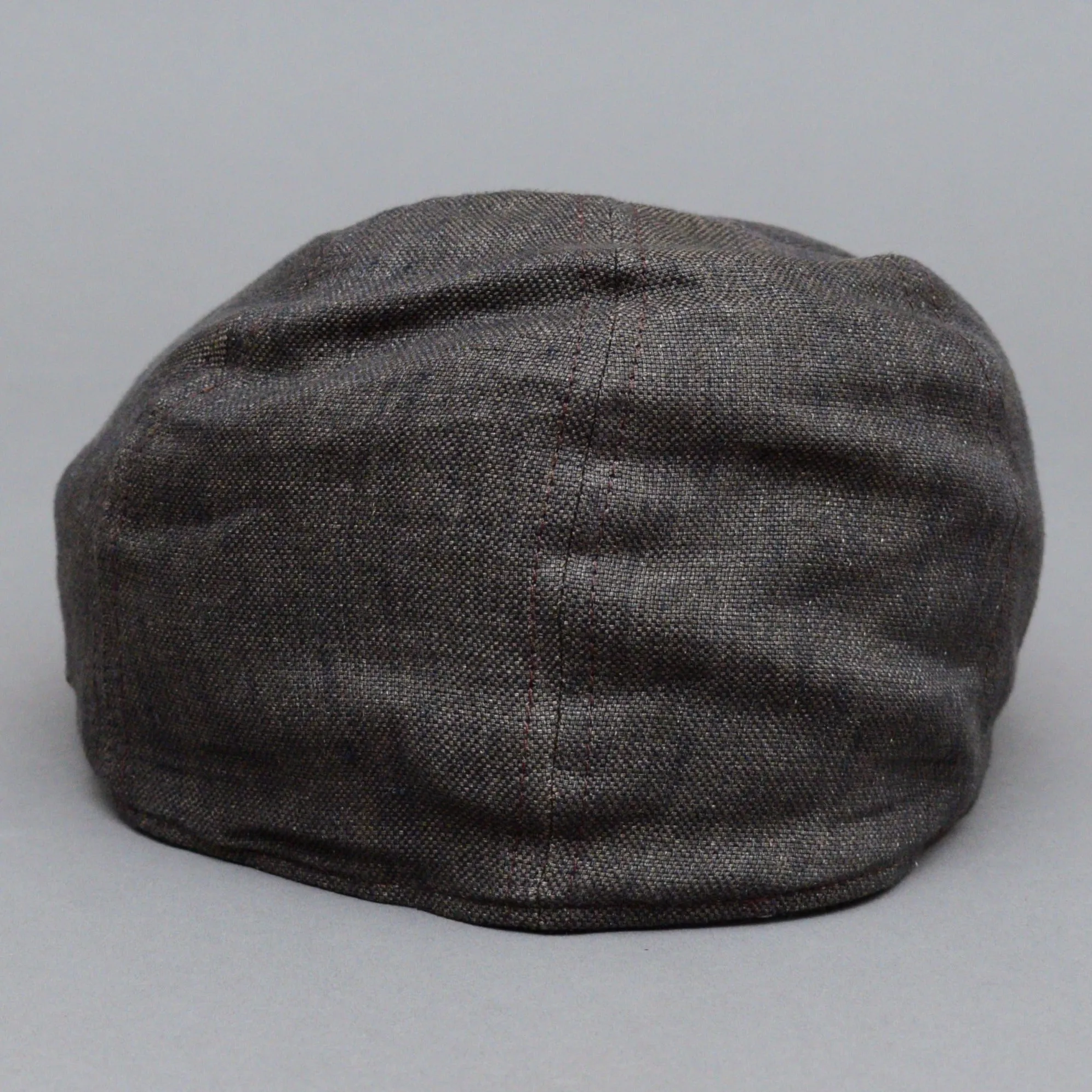 Stetson - Texas Just Linen - Sixpence/Flat Cap - Brown/Mottled